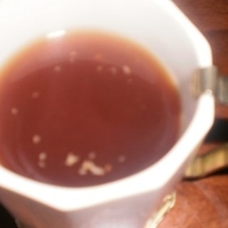 寒い日に発酵生姜紅茶
